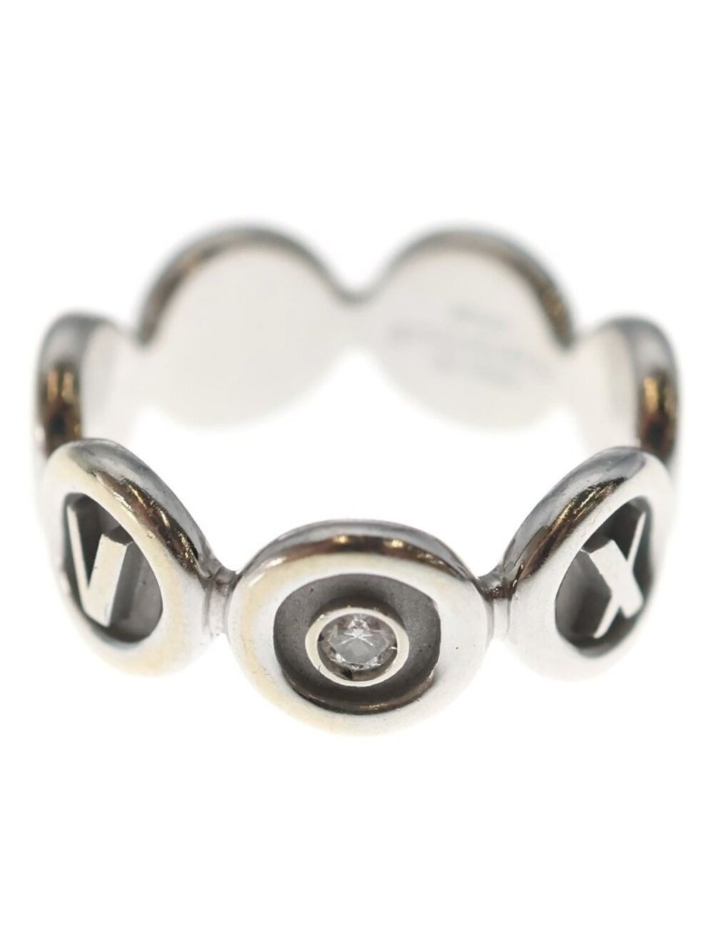 Tiffany & Co Kuru Ring Diamond Silver